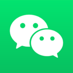 Logotipo de la app WeChat